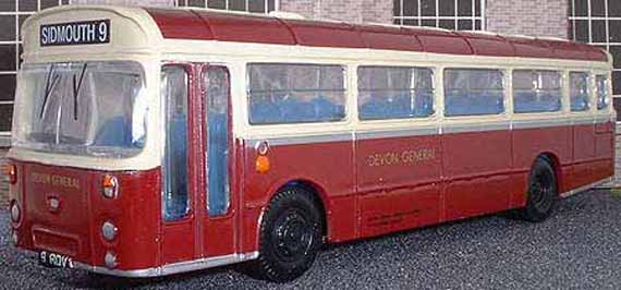 Devon General AEC Reliance Marshall BET singledeck